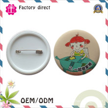 Wholesale High Quality Custom Plastic Button Badge